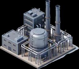Asset: fait moi une centrale au gaz